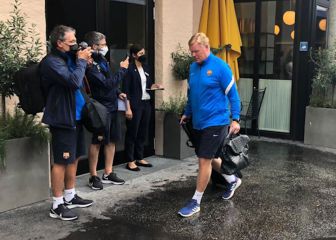El Barcelona ya está en Salzburgo