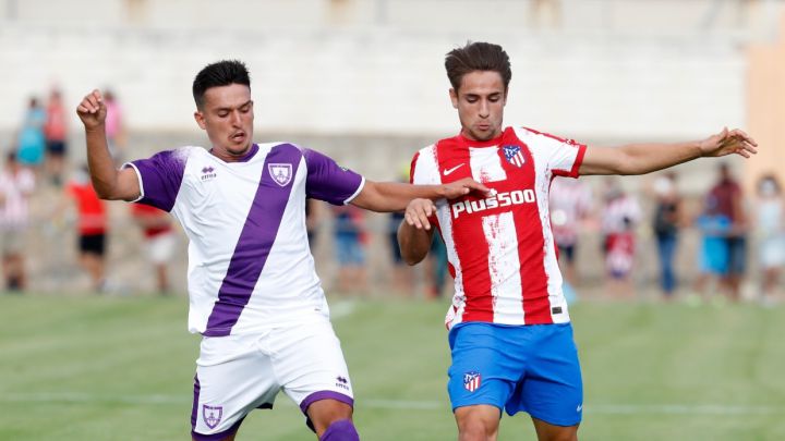Medrano, en el Numancia-Atlético