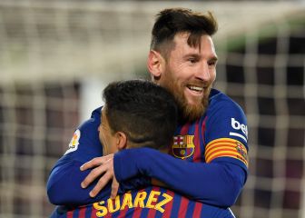 XI con más titularidades junto a Messi en el Barça