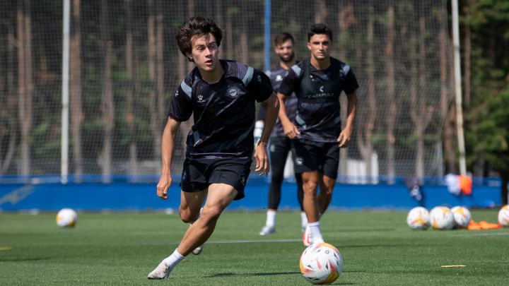 Pellistri ya está en Vitoria y se ha entrenado con el Alavés