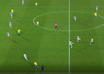Golazo de Jesé en una jugada ideada por el 'nuevo Pedri'