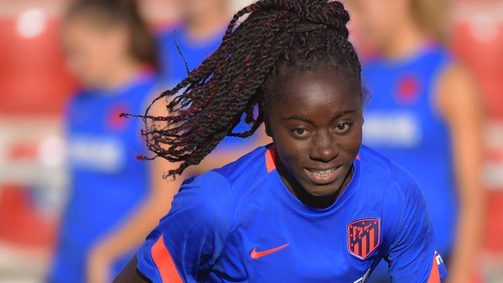 Benedicte Simon ya entrena con el Atlético.