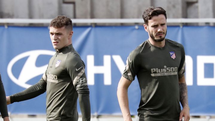 Trippier y Saúl, del Atlético de Madrid