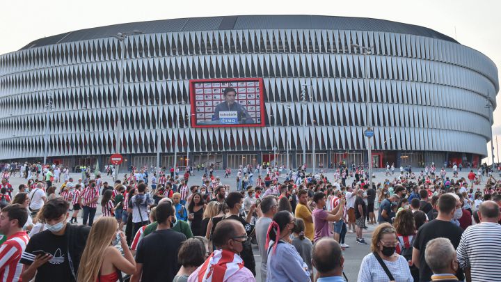 El Gobierno Vasco amplía el aforo de los estadios al 30%