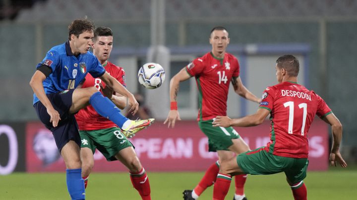 Italia - Bulgaria en directo: Clasificación para el Mundial de Catar en vivo