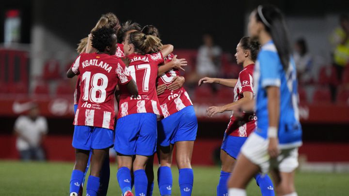 El Atlético goleó al Rayo Vallecano.