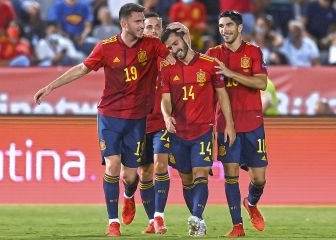 La victoria de España ante Georgia en imágenes