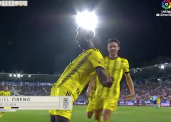 Samuel Obeng conquista El Alcoraz
