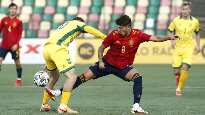 Lituania - España en directo: clasificación Eurocopa sub-21 en vivo