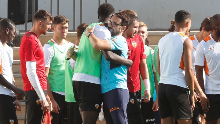 Bordalás cuida su vestuario