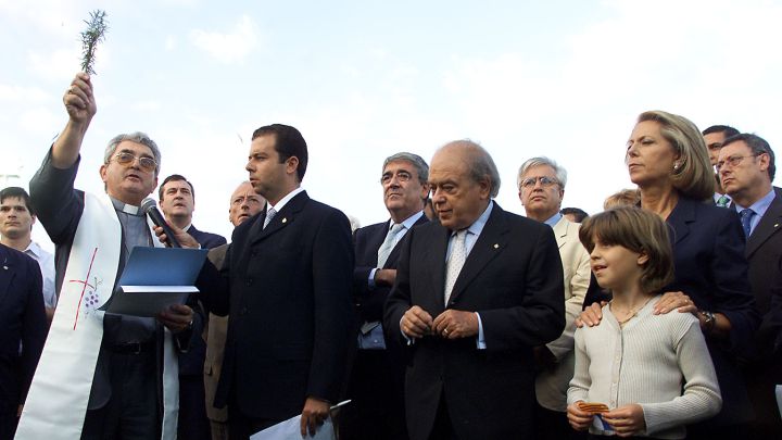 INAGURACION DE LA CIUDAD DEPORTIVA DEL ESPANYOL.