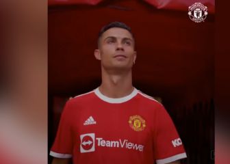 La cara de Cristiano tras pisar Old Trafford casi 8 años después