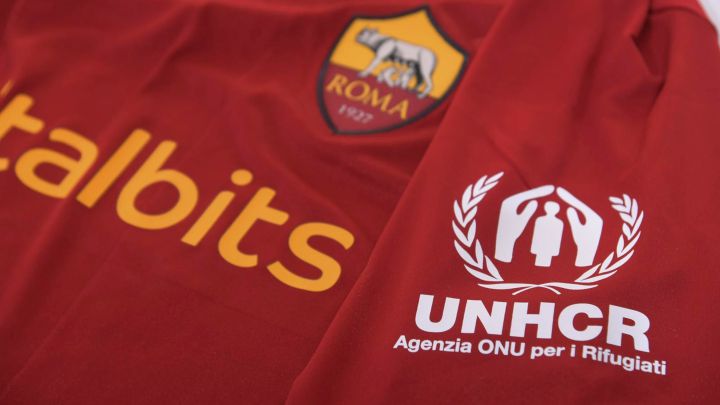 La Roma llevará el logo de ACNUR por Afganistán