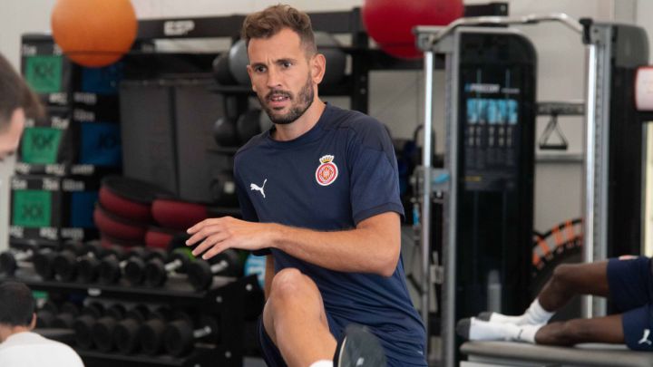Stuani, baja contra el Málaga; Borja García y Santi Bueno sí viajan