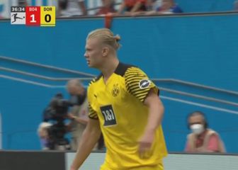 El gol de Haaland y una celebración que da hasta miedo