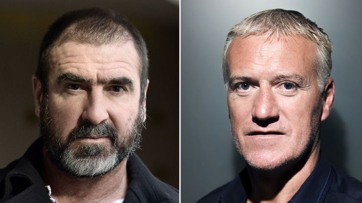 Cantona y Deschamps