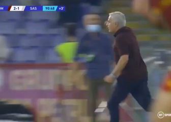 Mourinhada de las de toda la vida: vean a Mou en el 91' en su partido 1000