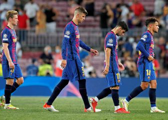 La derrota del Barcelona ante Bayern en imágenes