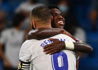 Así fue la charla entre Vinicius y Benzema antes de su golazo