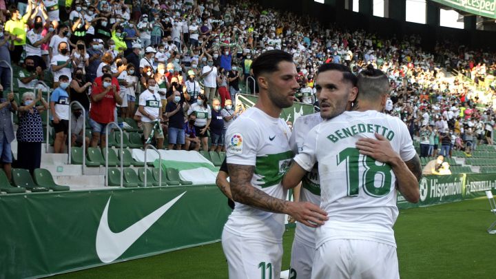 Aprobados y suspensos en el Elche: Lucas Pérez, dos remates y dos goles