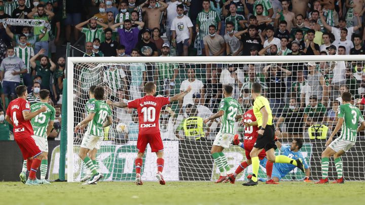 BETIS - ESPANYOL GOL CABRERA DEL EMPATE AL FINAL