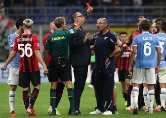 Sarri decide demandar a un árbitro por
