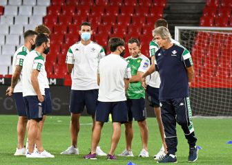 Kike Hermoso, la novedad del Betis para medirse a Osasuna