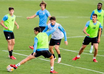Marcelino busca alternativas para la delantera
