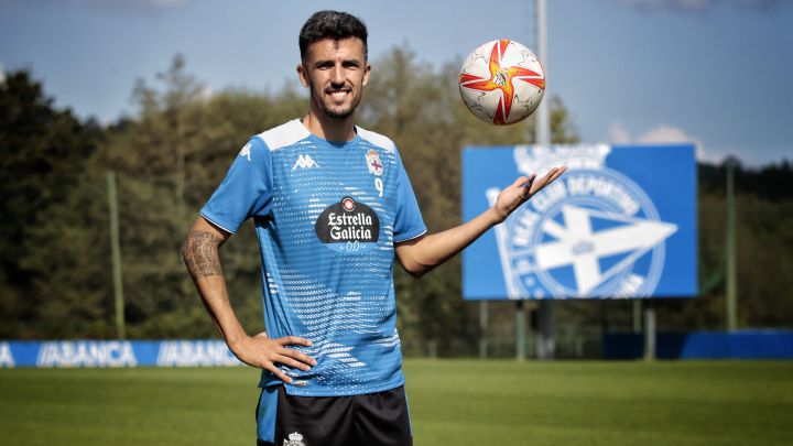 Alberto Quiles, posando para AS en Abegondo.