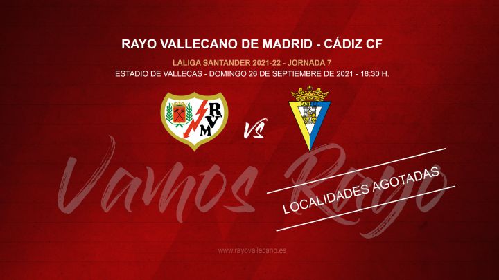 Cartel de entradas agotadas.