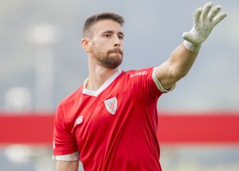Unai Simón e Iñigo Martínez ya se ejercitan en Lezama