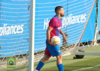 El esperado primer gol de Agüero con el Barça no puede ser más típico de él: 100% Kun