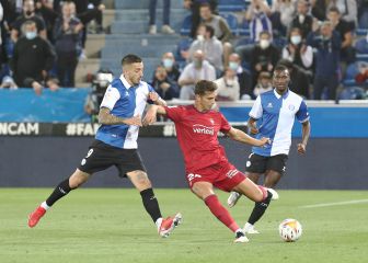 Joselu sigue siendo el mejor en los duelos aéreos