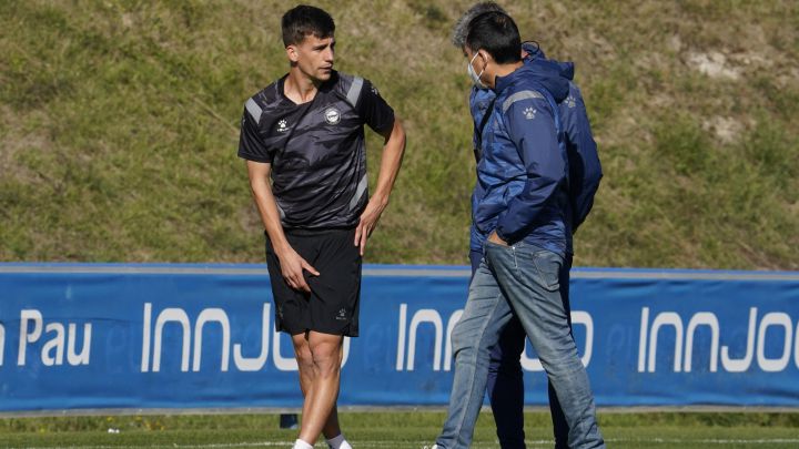 Edgar, Pons y Lejeune se entrenan con normalidad con el Alavés