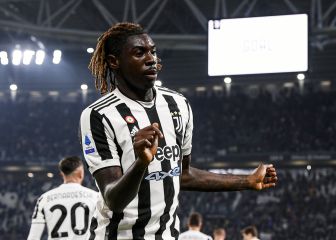 Un solitario gol de Kean mantiene la racha de la Juve