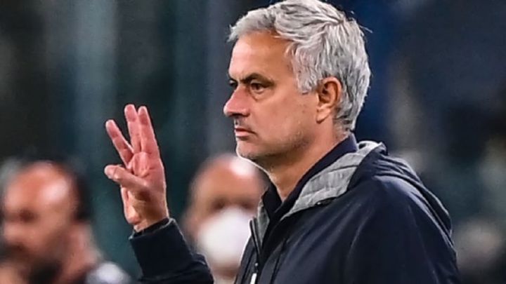 El polémico gesto de Mourinho