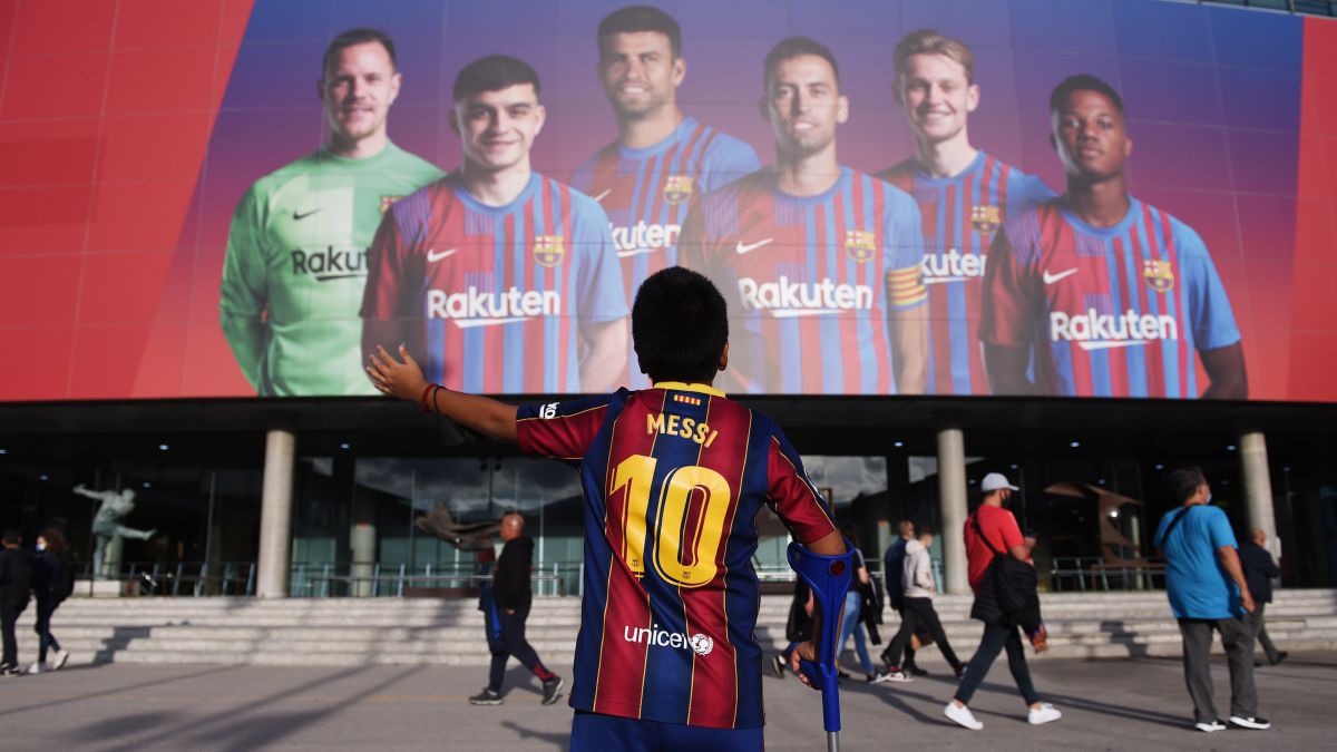 Messi sigue 'habitando' en el Camp Nou