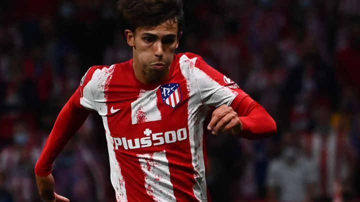 João Félix, en el Atlético-Liverpool de Champions. Otro partido en el que fue lo que de él se esperaba cuando se le fichó: ser diferencial.