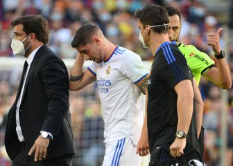 Valverde, diez días de baja