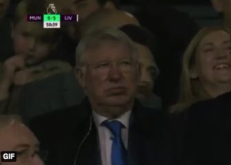 El cortante gesto de Ferguson con la goleada del Liverpool