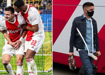 La bromal viral de Tadic tras su golpe: una escayola donde menos te lo esperas