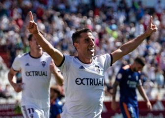 Rubén Martínez se convierte en el pichichi del Albacete
