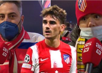 La afición atlética es exigente con Griezmann en Champions: de los pitos a la confianza