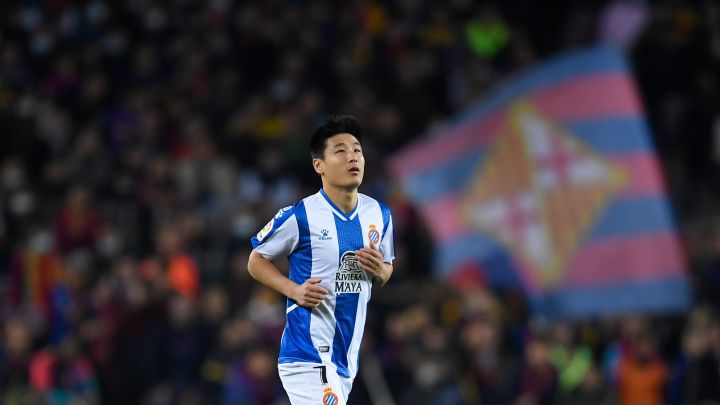 Wu Lei, jugador del Espanyol.