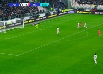 El gol de Zapata para que la Atalanta hunda más a la Juventus
