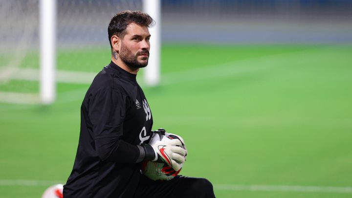 Herrerín, de visita en Lezama desde Arabia