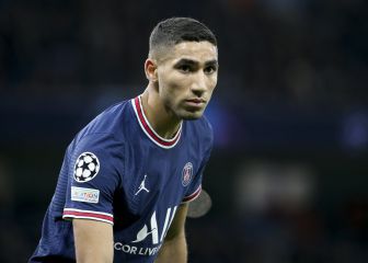 Achraf se desinfla