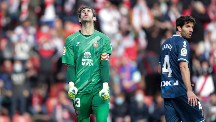 Diego López, portero del Espanyol.