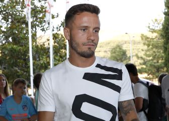 Saúl, de visita exprés en el Cerro