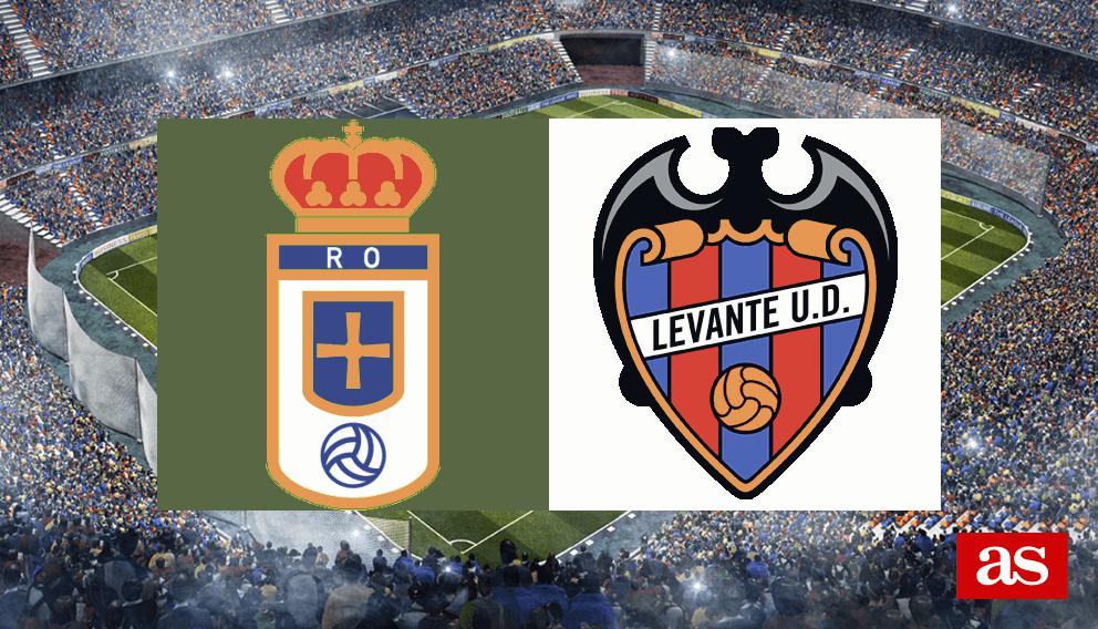 Real Oviedo 2-0 Levante: resumen, resultado y goles